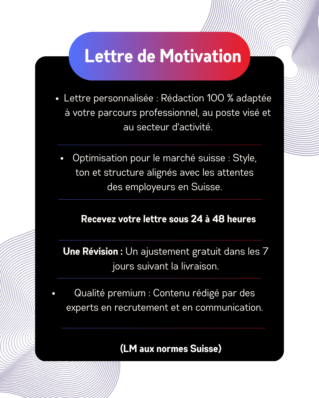 Lettre de Motivation Professionnelle pour Frontalier – Travailler en Suisse